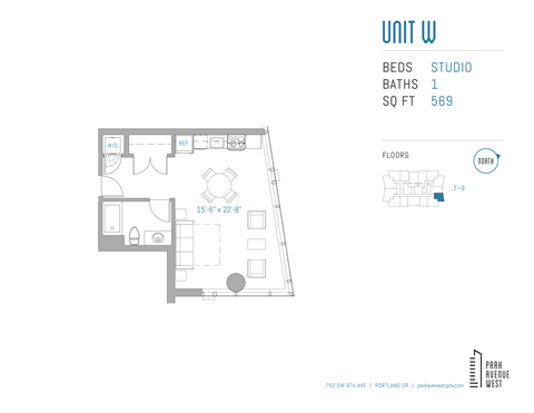 PAW Floor Plan_Unit W